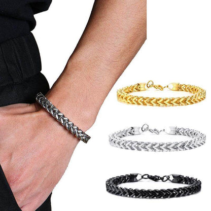 Mannen Slangenketting Armband