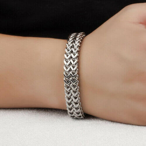 Mannen Slangenketting Armband