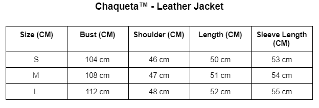Chaqueta™️ - Leather Jacket