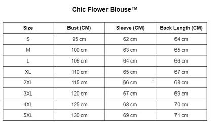 Chic Flower Blouse™️