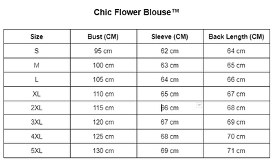 Chic Flower Blouse™️