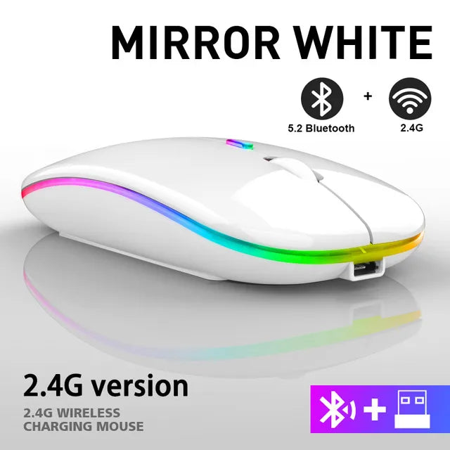 GardenFeel™ Wireless LED Muis | Oplaadbare Bluetooth muis