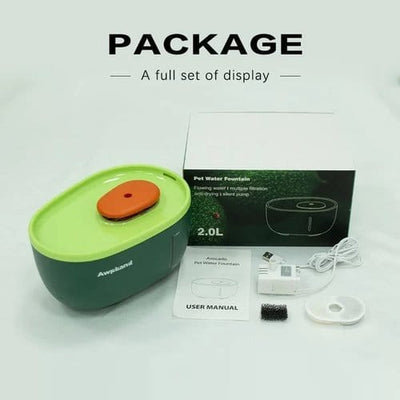 Avocado water fontein