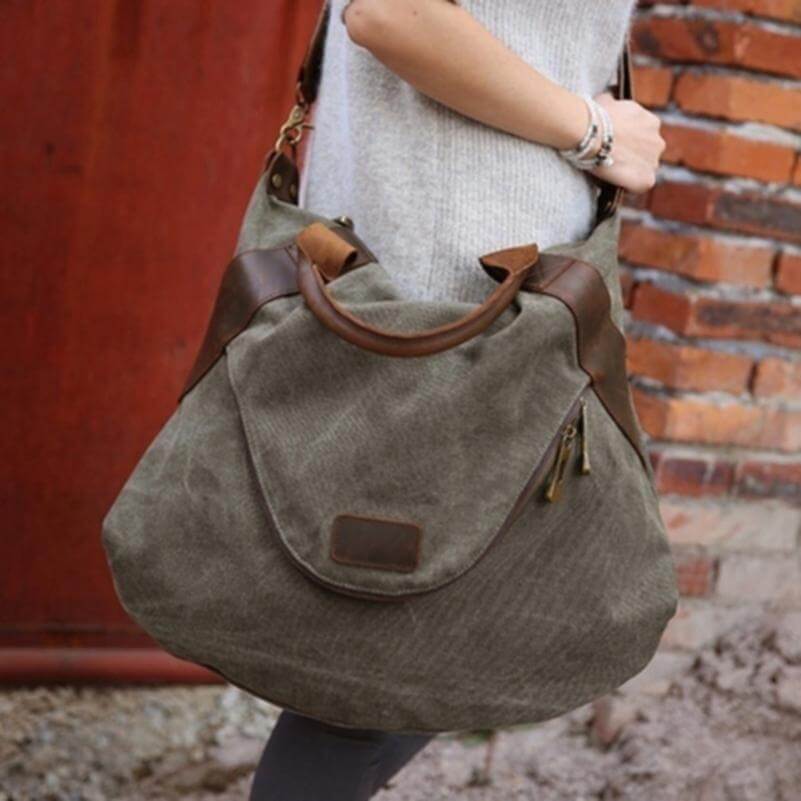 Multi-pocket Casual Canvas Tas