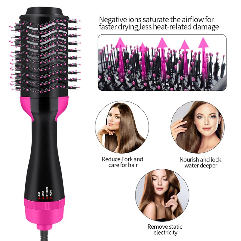 One Step Hot Air Brush | 3-in-1 Föhn, Stylen & Maximaal Volume