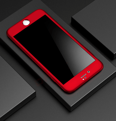 Luxe 360 Ultra Sterke Iphone Case + Gehard Glass