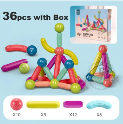 Magnetic Balls and Rods Toy Set™