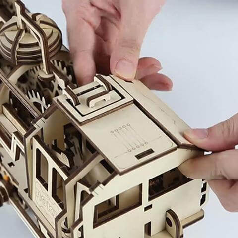 3D Houten Trein Puzzel