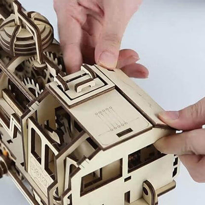 3D Houten Trein Puzzel