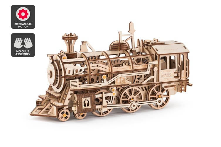 3D Houten Trein Puzzel