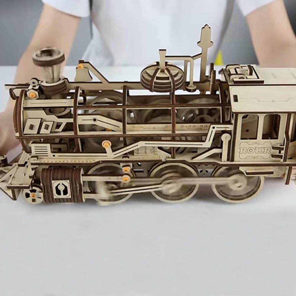 3D Houten Trein Puzzel