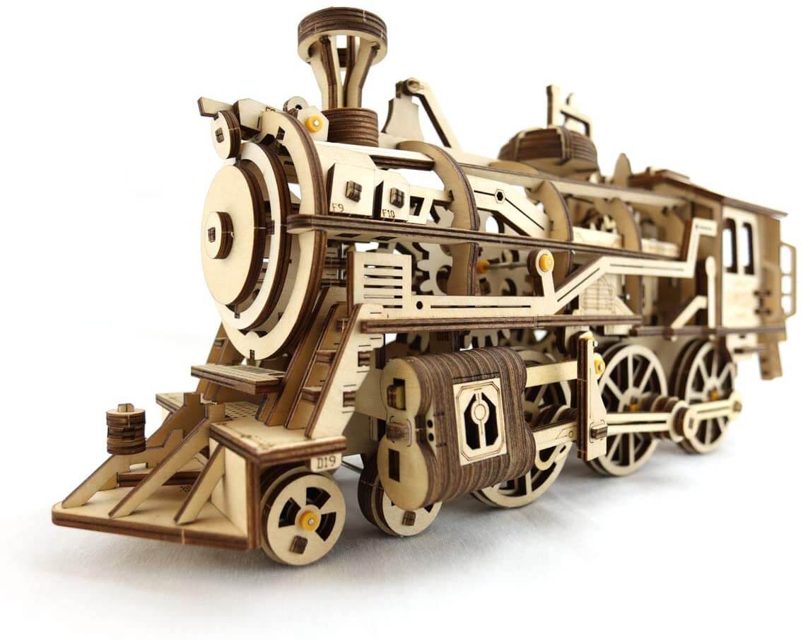 3D Houten Trein Puzzel