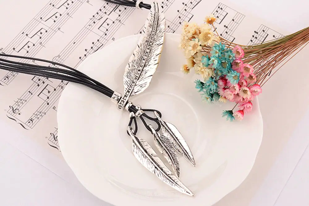 Boheemse Veren Ketting