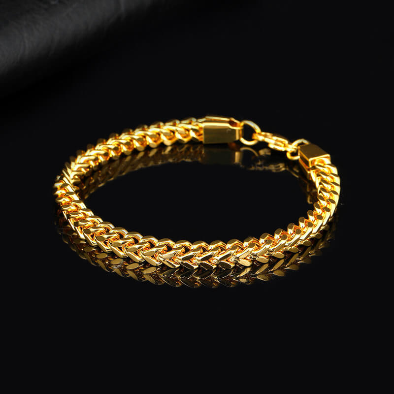 Mannen Slangenketting Armband