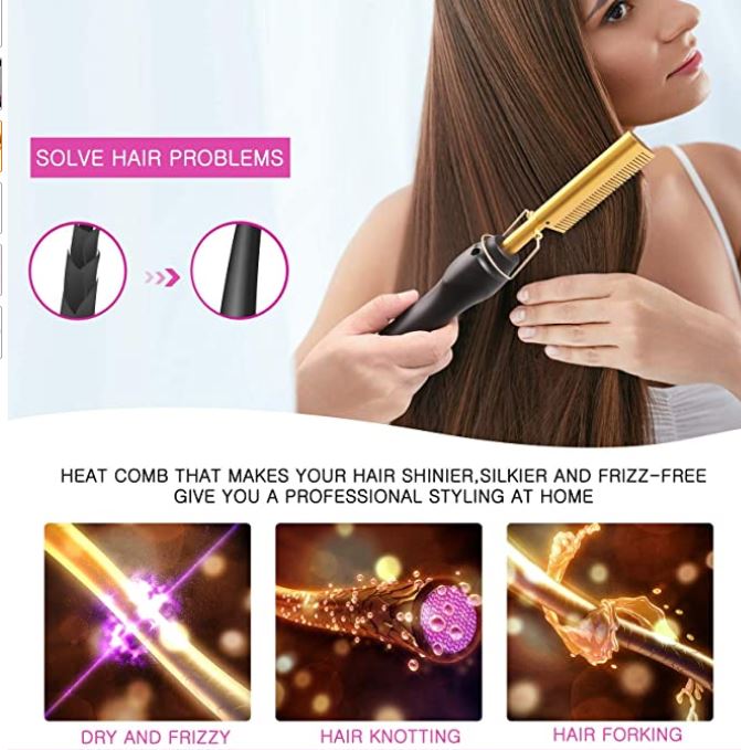 Flat Iron Comb™️