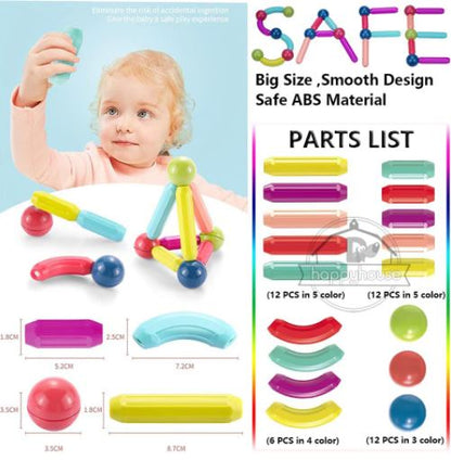 Magnetic Balls and Rods Toy Set™
