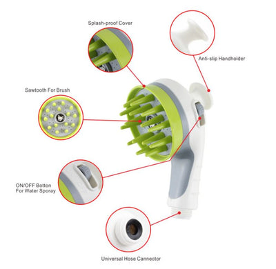 Pet Shower Head Brush ™