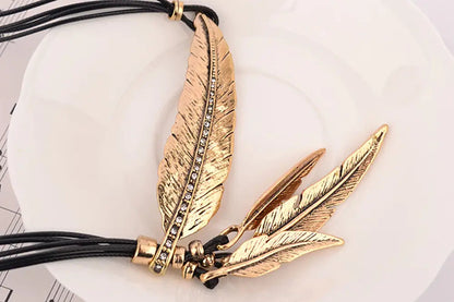 Boheemse Veren Ketting
