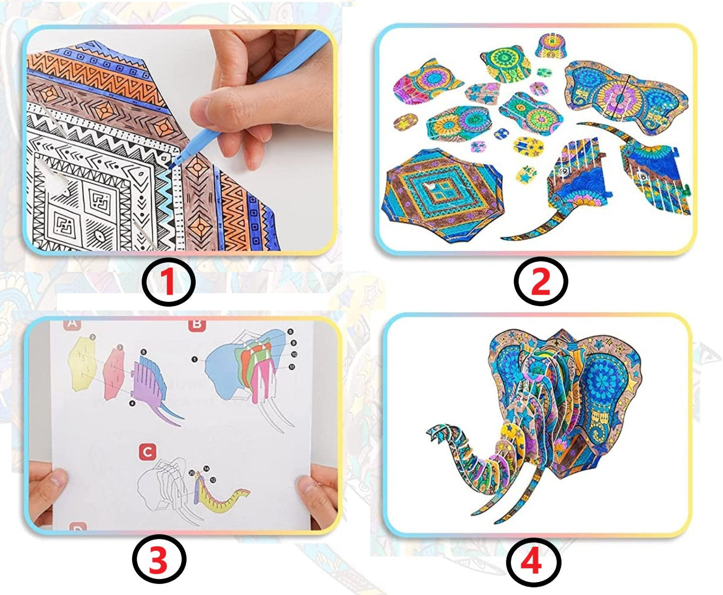 3D Coloring Puzzle™