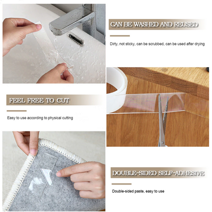 Nano Tape | Bevestig ieder item direct aan de muur!