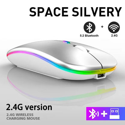GardenFeel™ Wireless LED Muis | Oplaadbare Bluetooth muis