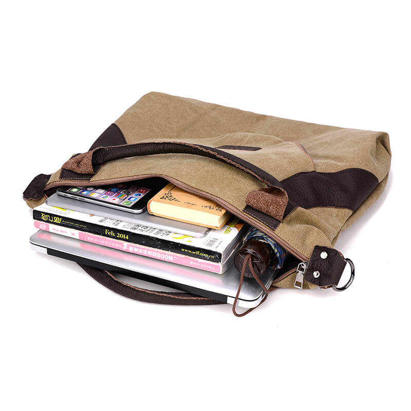 Multi-pocket Casual Canvas Tas