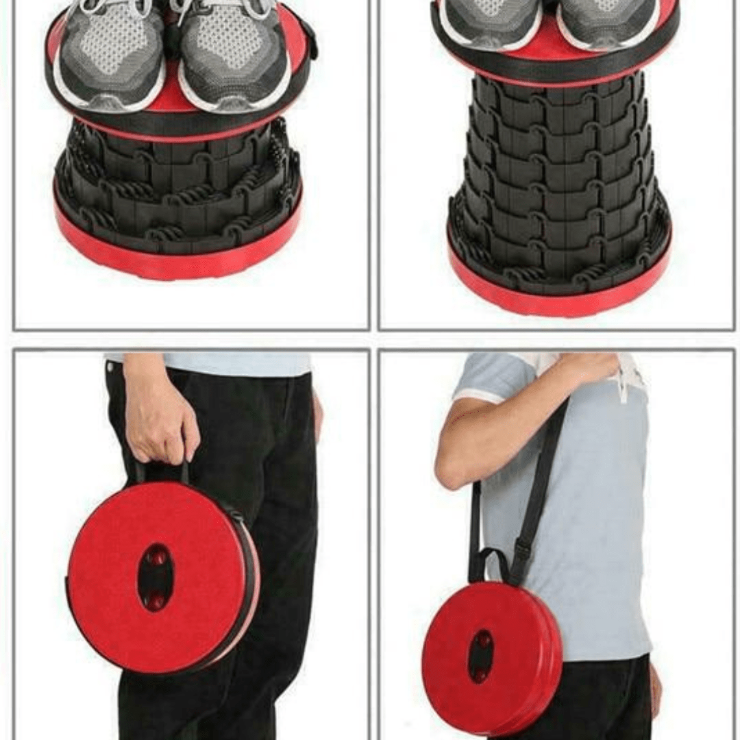 Aki™ - 2.0 Uitschuifbare opvouwbare kruk