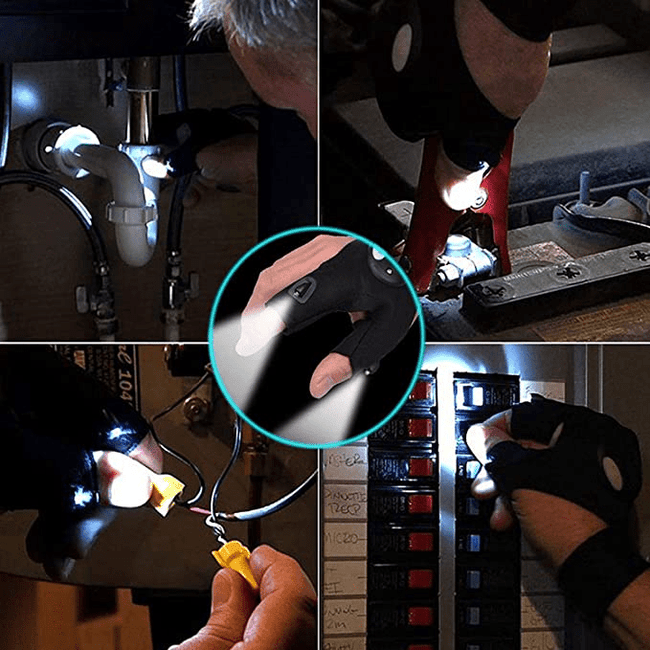HandyLight™ | Werkhandschoenen met LED verlichting