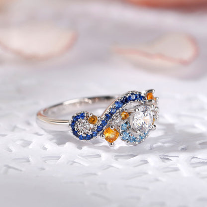 "De Starry Nacht" Geïnspireerde Vintage Ring