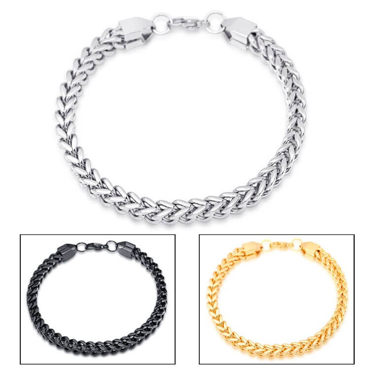Mannen Slangenketting Armband