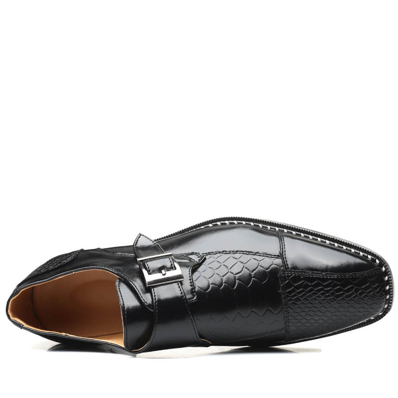 Mannen Formele Krokodil Patroon Schoenen