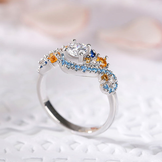 "De Starry Nacht" Geïnspireerde Vintage Ring