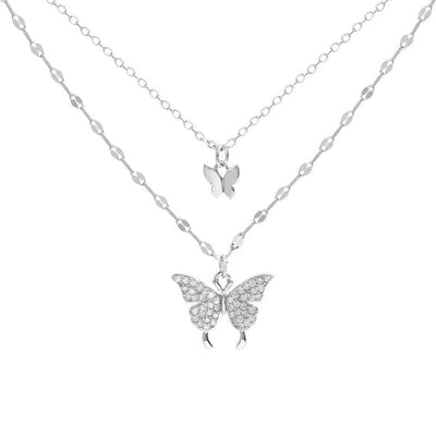 Double Butterfly Ketting