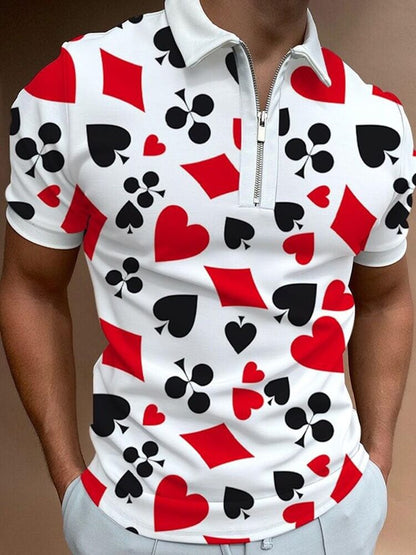 Heren Turn-down Kraag Polo Shirt