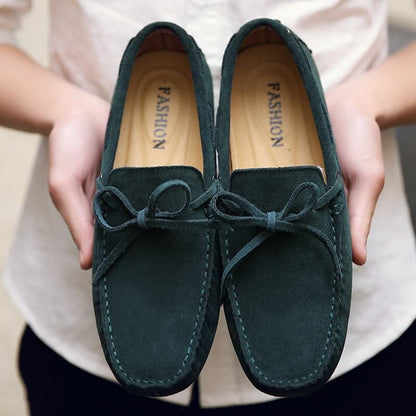 Mannen Ademend Leren Mocassins Schoenen