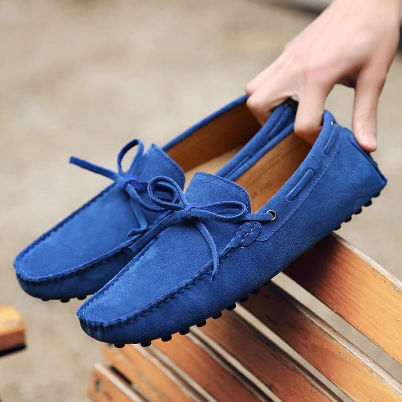 Mannen Ademend Leren Mocassins Schoenen