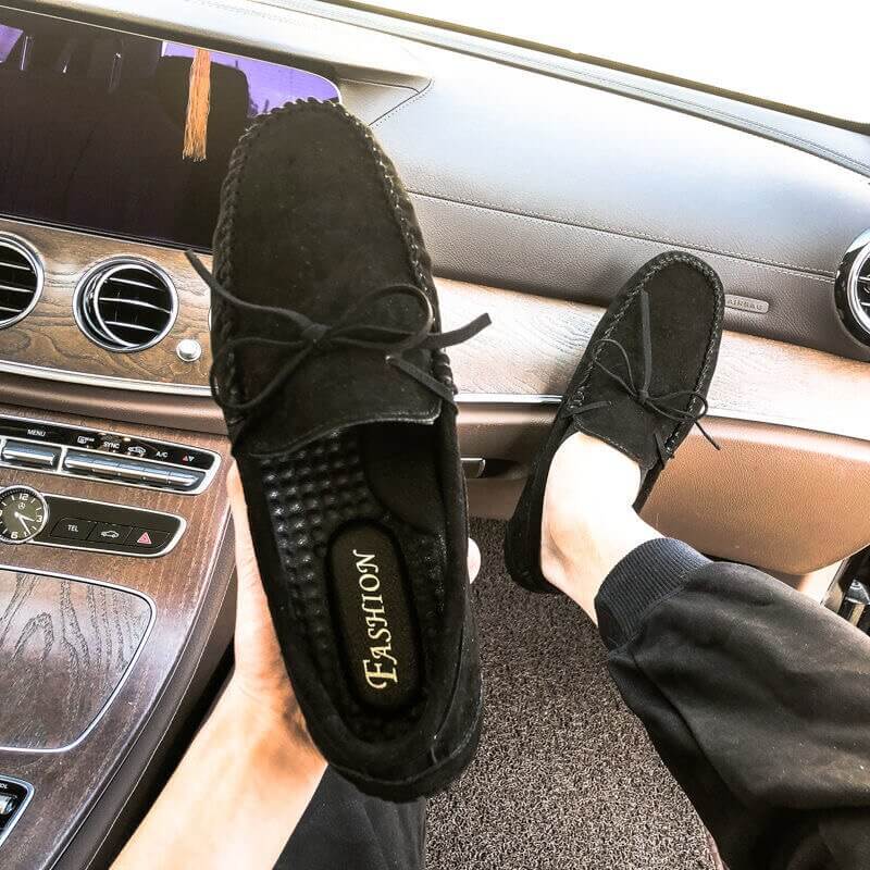 Mannen Ademend Leren Mocassins Schoenen