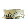 Loving Mountain Gepersonaliseerde Spinner Ring