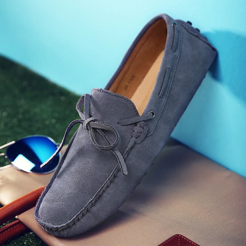 Mannen Ademend Leren Mocassins Schoenen