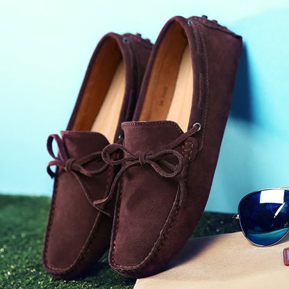 Mannen Ademend Leren Mocassins Schoenen