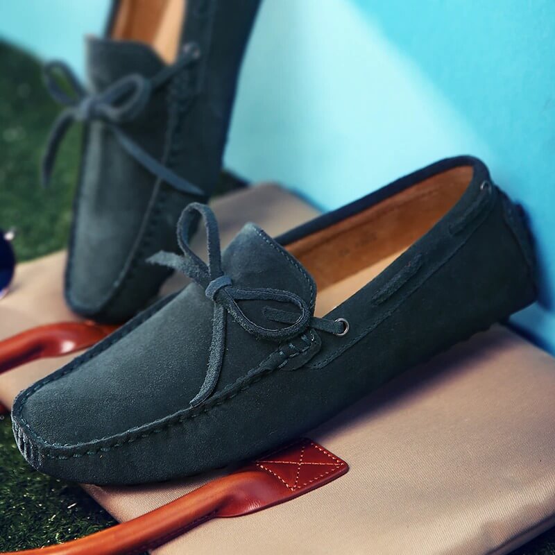 Mannen Ademend Leren Mocassins Schoenen