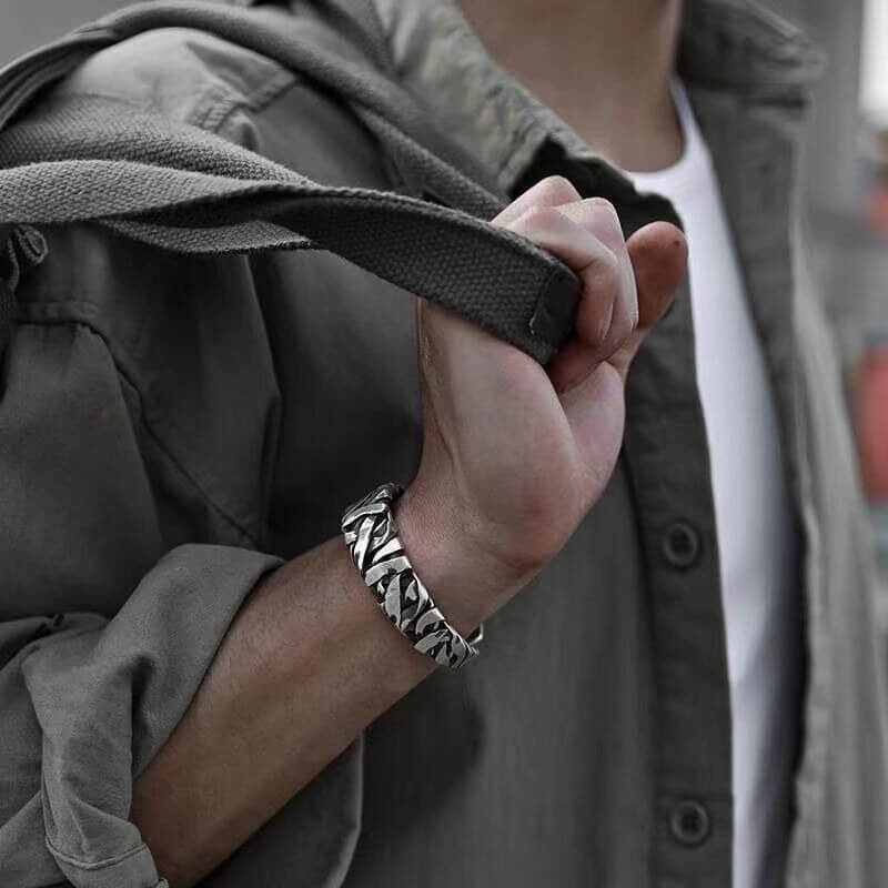 Heren Vintage Open Manchet Armbanden