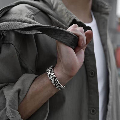 Heren Vintage Open Manchet Armbanden