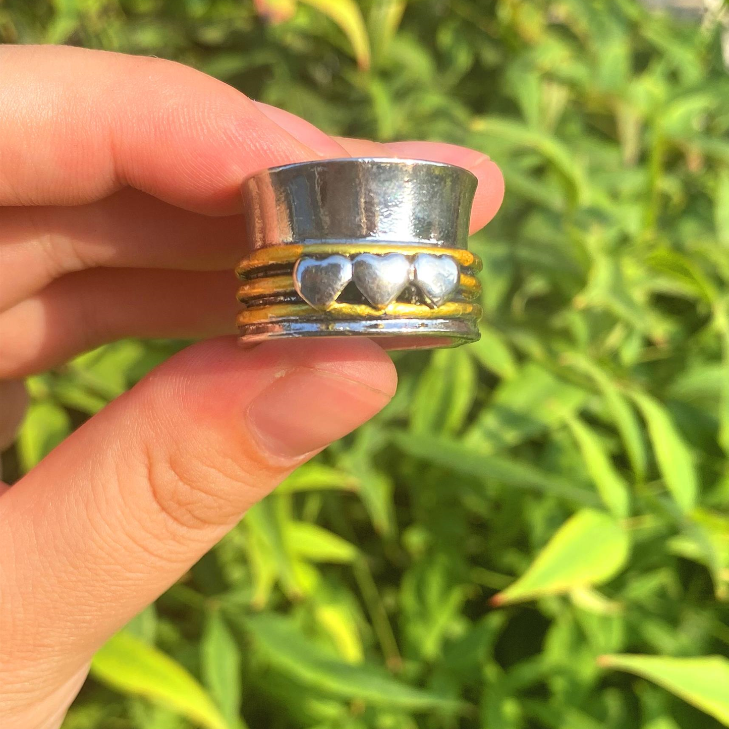 Brede Band Harten Ring