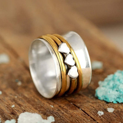 Brede Band Harten Ring