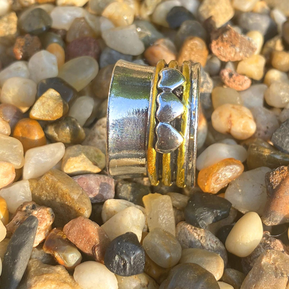 Brede Band Harten Ring