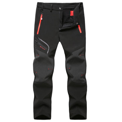 Men's winter gevulde waterdichte broek