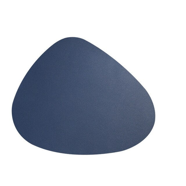 Minimalistische Leren Placemats