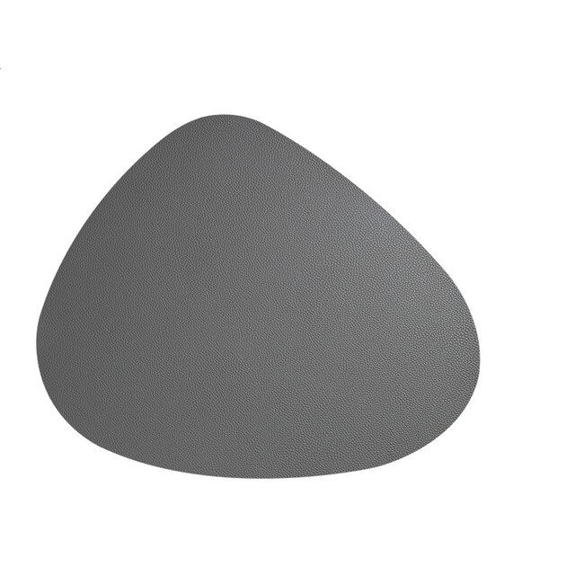 Minimalistische Leren Placemats