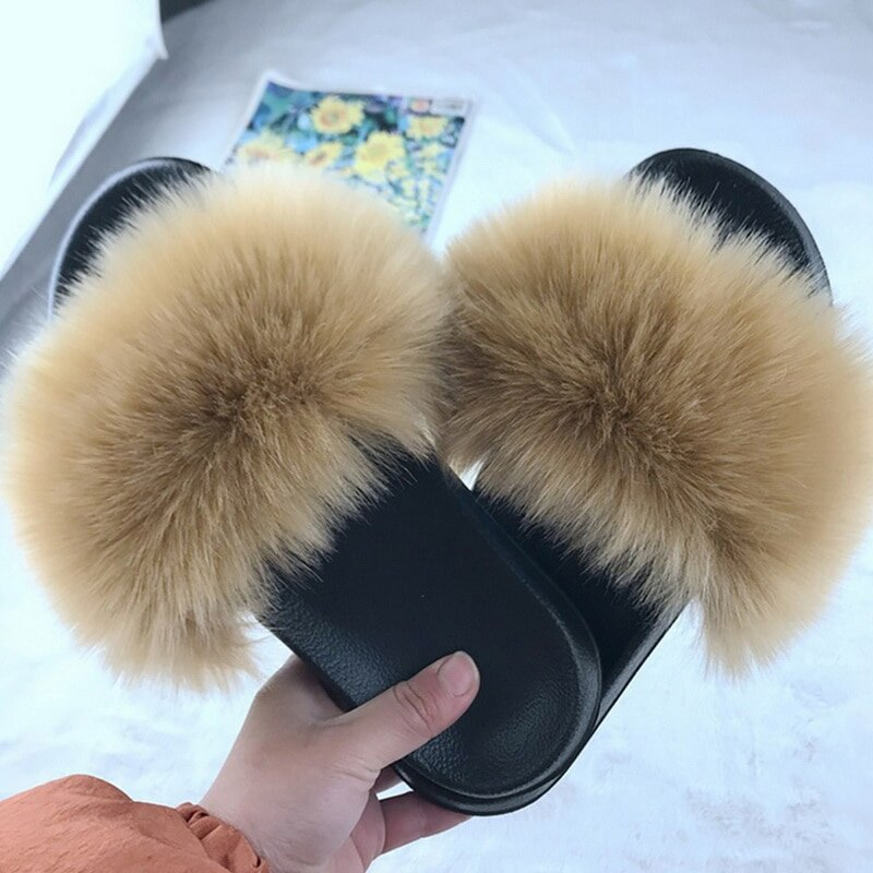 Harige Pluizige Slippers